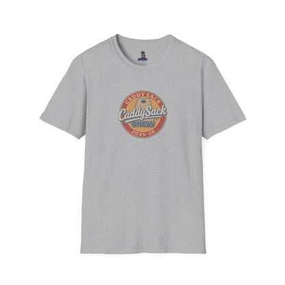 CaddySack Custom Graphic T-Shirt, Unisex Softstyle Tee, Fun Party Apparel, Cornhole Game Shirt, Gifts for Game Lovers