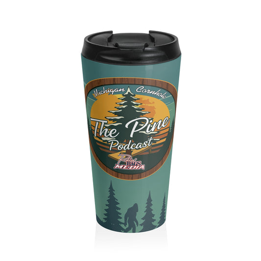 Pine Podcast Travel Mug