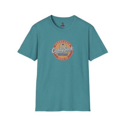 CaddySack Custom Graphic T-Shirt, Unisex Softstyle Tee, Fun Party Apparel, Cornhole Game Shirt, Gifts for Game Lovers