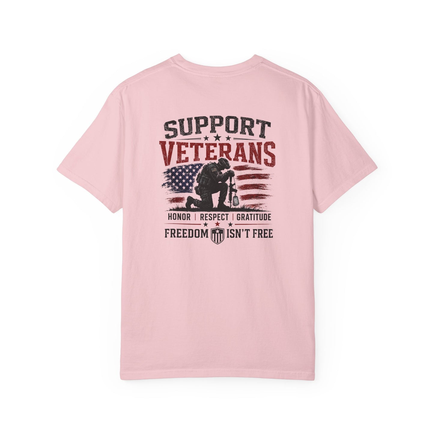 Throwing 2 Honor "Freedom Isn't Free" Pre Shrunk T-shirt
