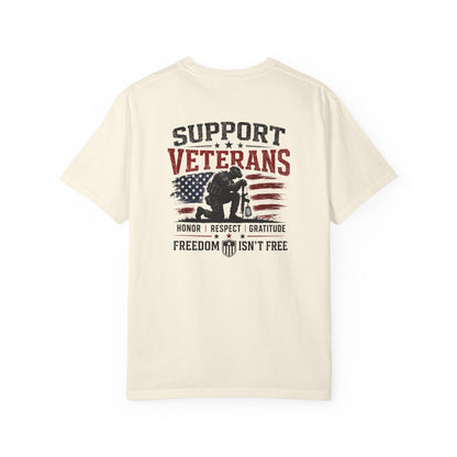 Throwing 2 Honor "Freedom Isn't Free" Pre Shrunk T-shirt
