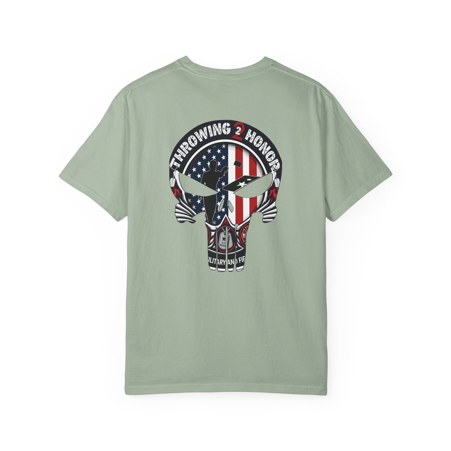 Throwing 2 Honor- "Skull" Pre-Shrunk T-Shirt