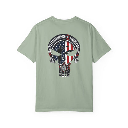 Throwing 2 Honor- "Skull" Pre-Shrunk T-Shirt
