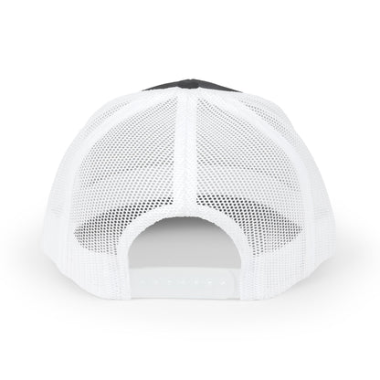 Fish on Target Cornhole Snapback Hat_White Logo