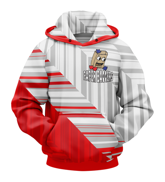 PAPER BAGGERS WHITE HOODIE