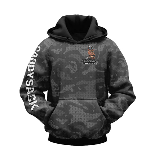 GREY CAMO HOODIE