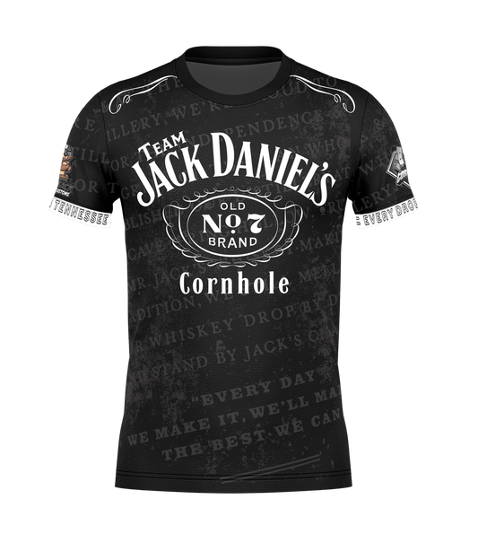 JACK DANIEL'S/PORTLAND MEADOWS "TRADITIONAL" JERSEY-BLACK