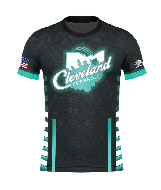 CLEVELAND CORNHOLE "NEON GLOW" JERSEY