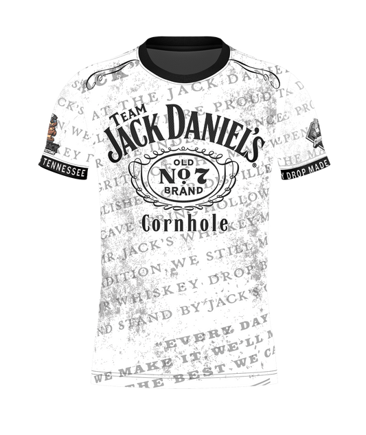JACK DANIEL'S/PORTLAND MEADOWS "TRADITIONAL" JERSEY -WHITE