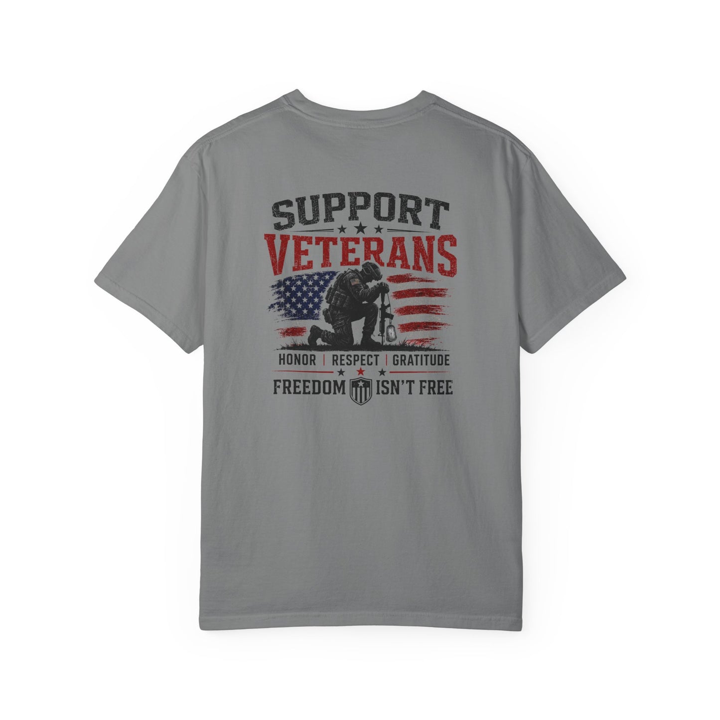 Throwing 2 Honor "Freedom Isn't Free" Pre Shrunk T-shirt