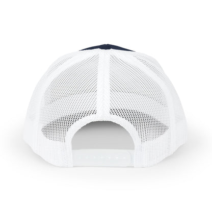 Fish on Target Cornhole Snapback Hat_White Logo