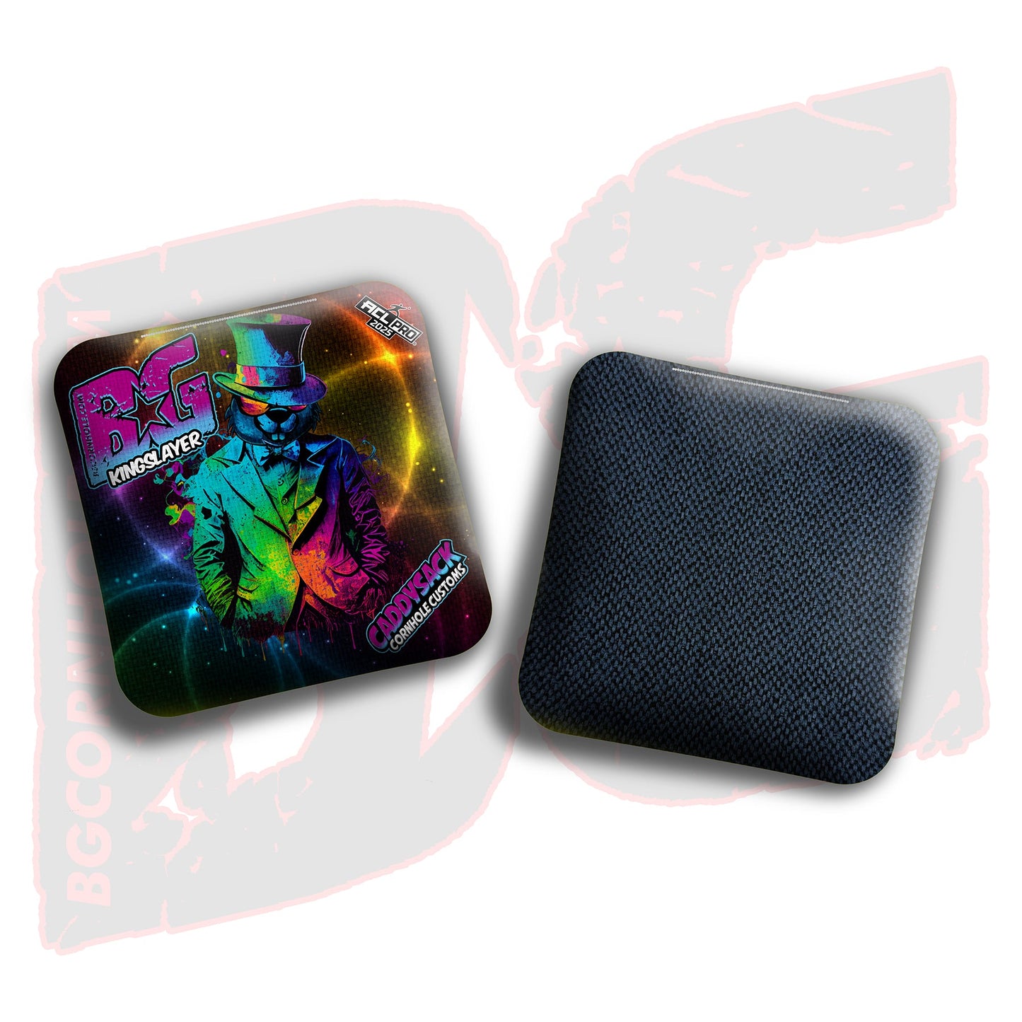 2026 Multiple Bag Models  "CaddySack Illusionist” Collab - ACL Pro Stamped Cornhole Bags - SET OF 4 BAGS