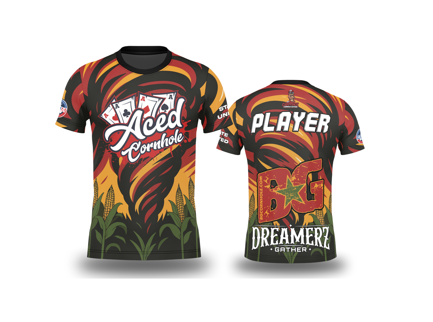 All New Aced Cornhole/BG Jersey!