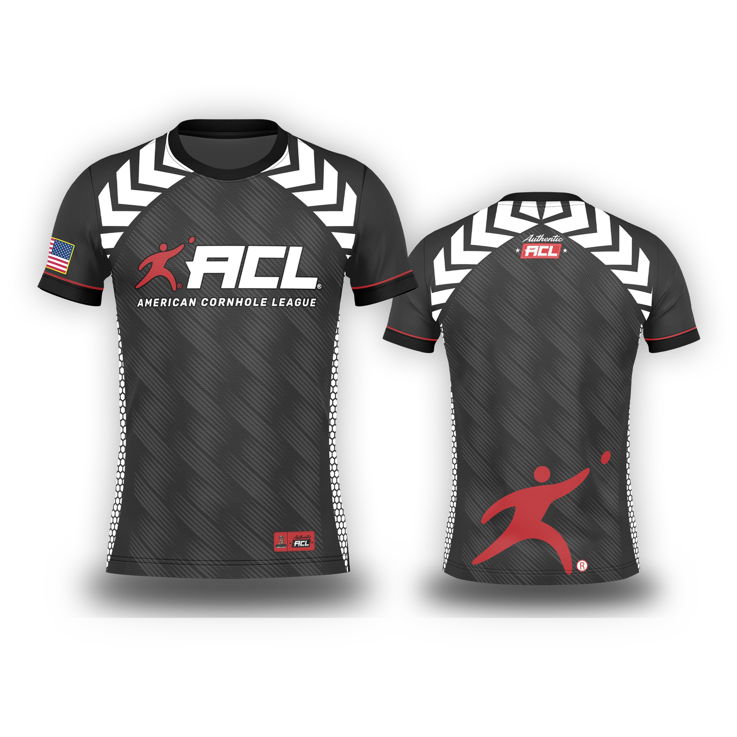 "AUTHENTIC" ACL- ARROW BLACKOUT JERSEY