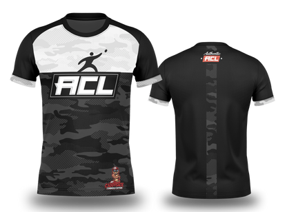 "AUTHENTIC" ACL/CADDYSACK "CAMO"  JERSEY- BLACKOUT
