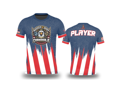 BADGES AND BAGS CORNHOLE-DECLARATION EDITION- JERSEY