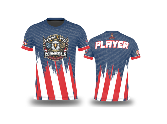 BADGES AND BAGS CORNHOLE-DECLARATION EDITION- JERSEY