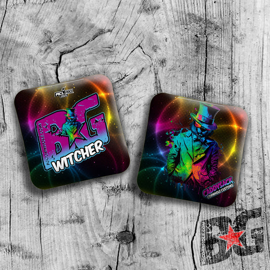2026 Multiple Bag Models  "CaddySack Illusionist” Collab - ACL Pro Stamped Cornhole Bags - SET OF 4 BAGS