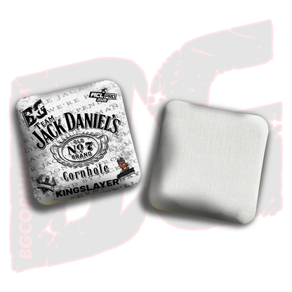 2026 Multiple Bag Models  "CaddySack Jack Daniels” Collab - ACL Pro Stamped Cornhole Bags - SET OF 4 BAGS
