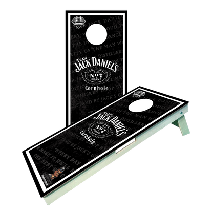 Officially Licensed "Team Jack Daniels Cornhole" Cornhole Boards