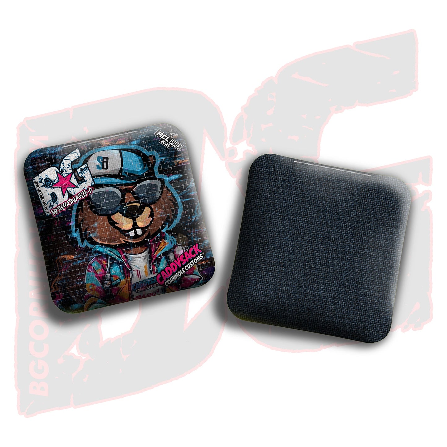 2026 Multiple Bag Models  "CaddySack Carl” Collab - ACL Pro Stamped Cornhole Bags - SET OF 4 BAGS