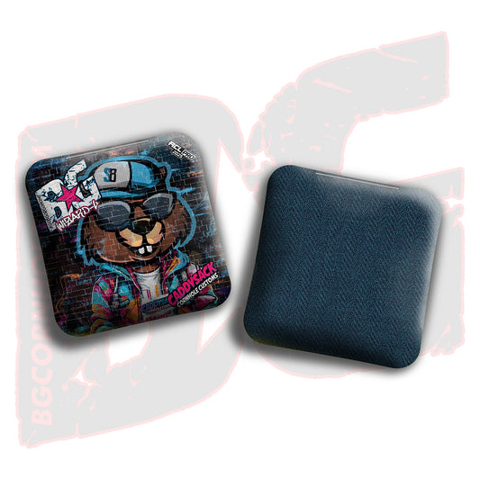 2026 Multiple Bag Models  "CaddySack Carl” Collab - ACL Pro Stamped Cornhole Bags - SET OF 4 BAGS