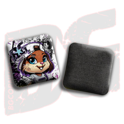 2026 Multiple Bag Models "CaddySack Lacey” Collab - ACL Pro Stamped Cornhole Bags - SET OF 4 BAGS
