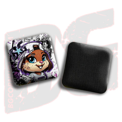 2026 Multiple Bag Models "CaddySack Lacey” Collab - ACL Pro Stamped Cornhole Bags - SET OF 4 BAGS