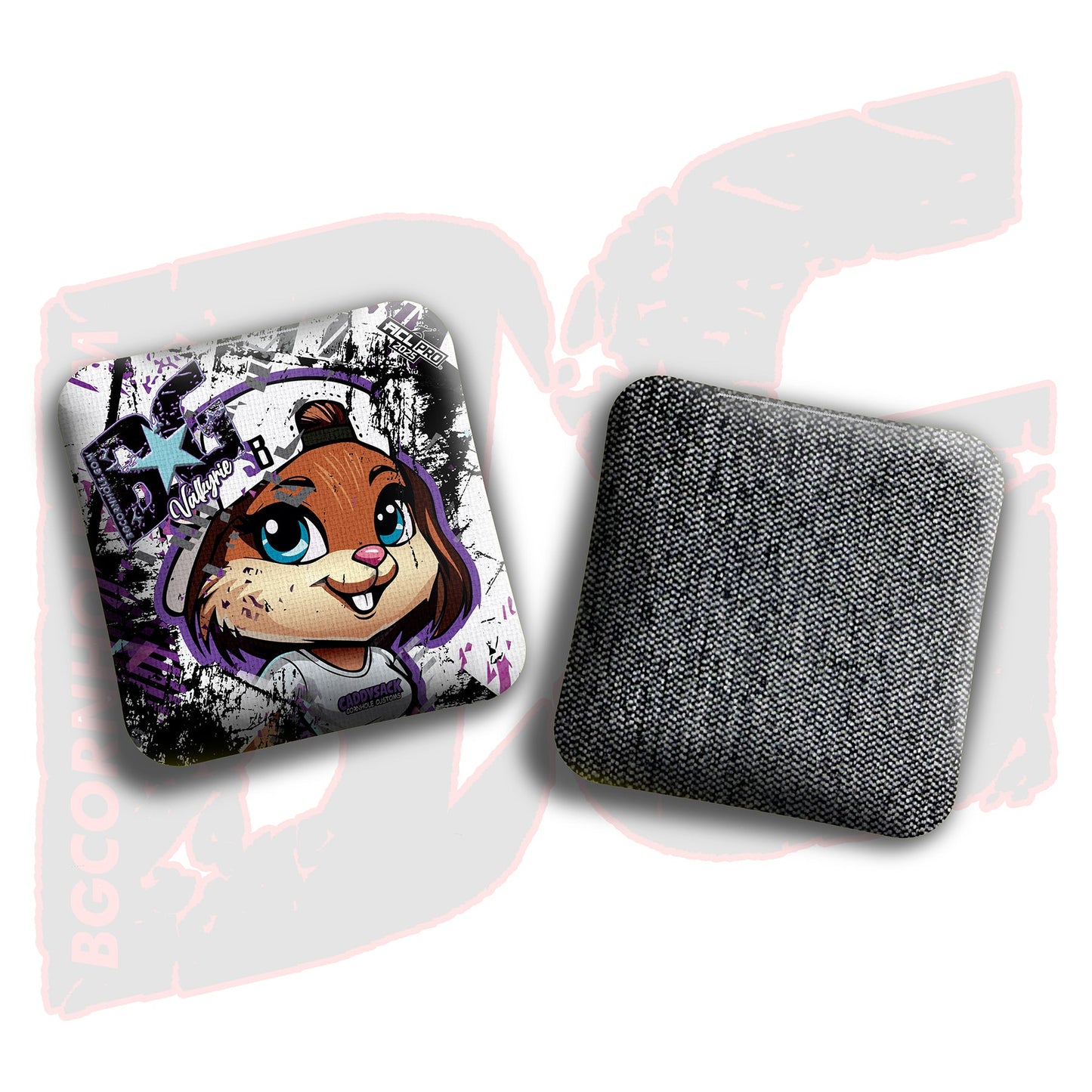 2026 Multiple Bag Models "CaddySack Lacey” Collab - ACL Pro Stamped Cornhole Bags - SET OF 4 BAGS