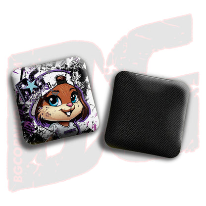 2026 Multiple Bag Models "CaddySack Lacey” Collab - ACL Pro Stamped Cornhole Bags - SET OF 4 BAGS