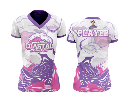 ALL NEW!! COASTAL BAGGERS-WAVE- PINK/PURPLE