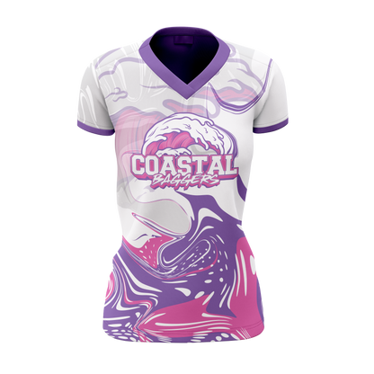 ALL NEW!! COASTAL BAGGERS-WAVE- PINK/PURPLE