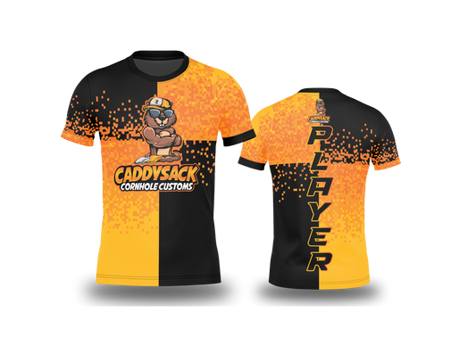 CaddySack National Team Jersey-2026-ORANGE/YELLOW/BLACK