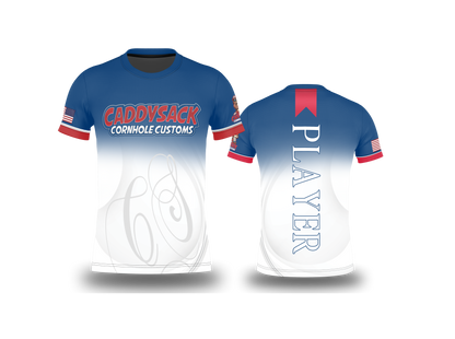 All New~ CaddySack Red, White and Blue-Jersey