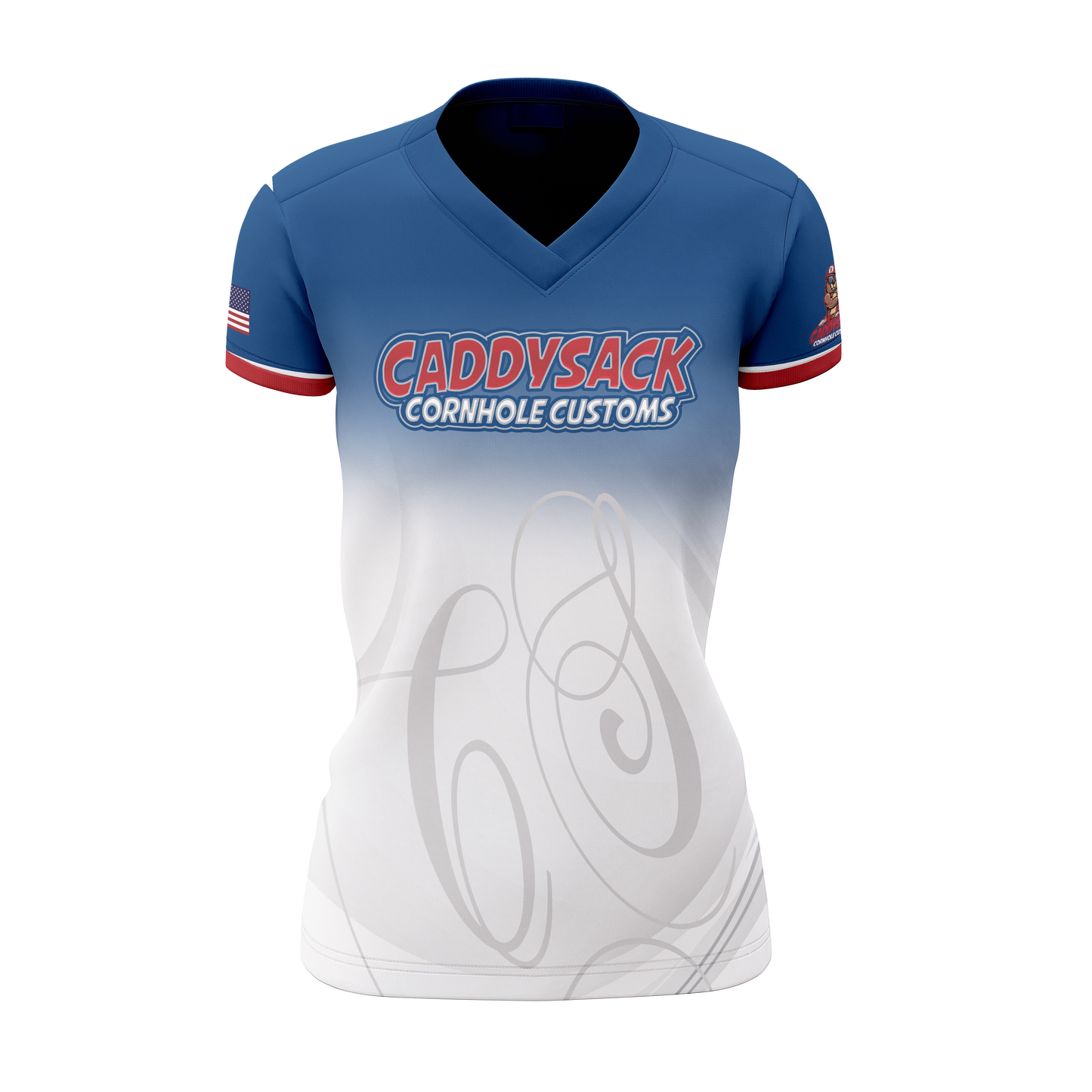 All New~ CaddySack Red, White and Blue-Jersey