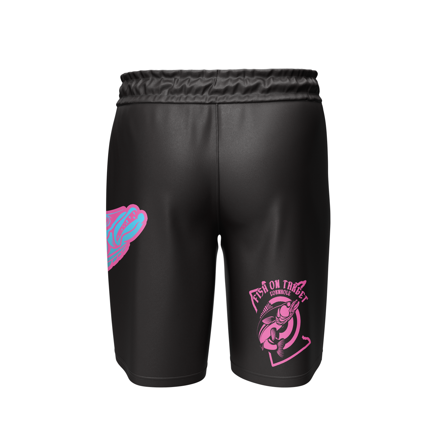 FISH ON TARGET-OVERSIZED-SHORTS!  (Multi-Color Choice)