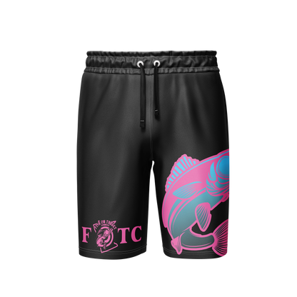 FISH ON TARGET-OVERSIZED-SHORTS!  (Multi-Color Choice)