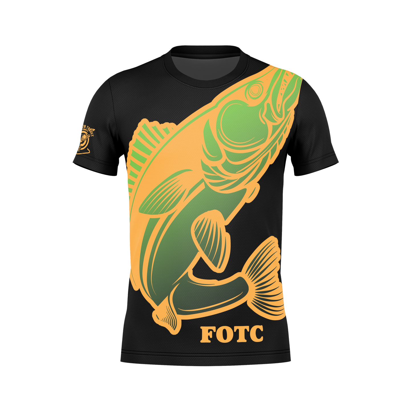 FISH ON TARGET CORNHOLE JERSEY-OVERSIZED LOGO COLLECTION!  (Multi-Color Choice)