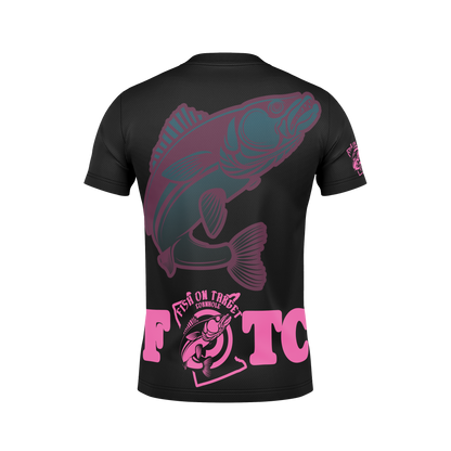 FISH ON TARGET CORNHOLE JERSEY-OVERSIZED LOGO COLLECTION!  (Multi-Color Choice)