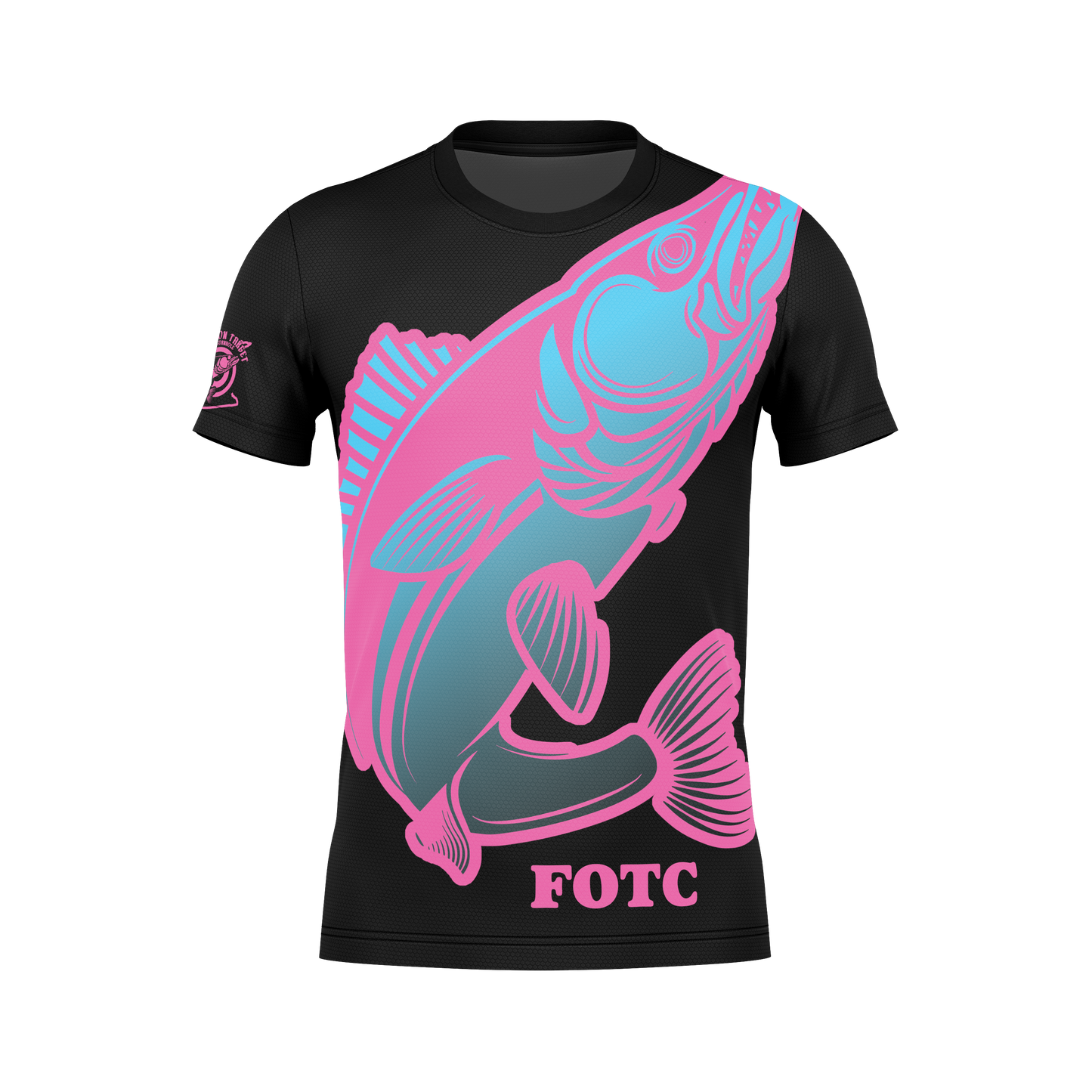 FISH ON TARGET CORNHOLE JERSEY-OVERSIZED LOGO COLLECTION!  (Multi-Color Choice)