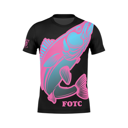 FISH ON TARGET CORNHOLE JERSEY-OVERSIZED LOGO COLLECTION!  (Multi-Color Choice)