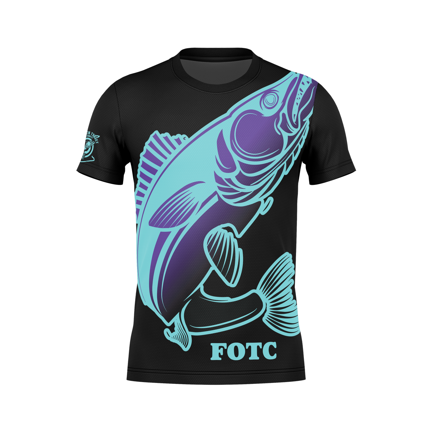 FISH ON TARGET CORNHOLE JERSEY-OVERSIZED LOGO COLLECTION!  (Multi-Color Choice)