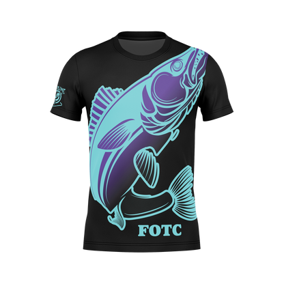 FISH ON TARGET CORNHOLE JERSEY-OVERSIZED LOGO COLLECTION!  (Multi-Color Choice)