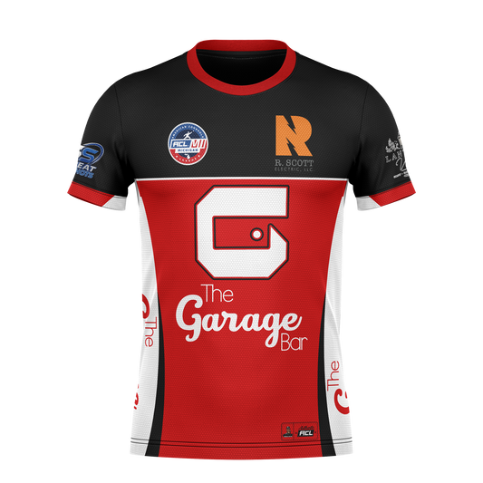 "AUTHENTIC" ACL '26-'27 GARAGE BAR CORNHOLE -Black & Red_Jersey