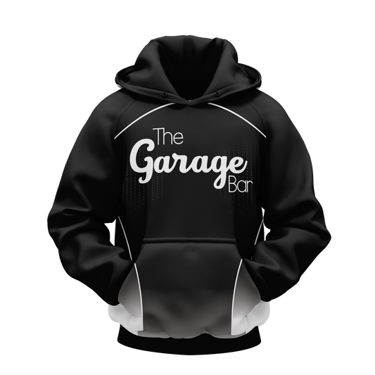 ALL NEW~GARAGE BAR "ICONIC" HOODIE! -WHITE