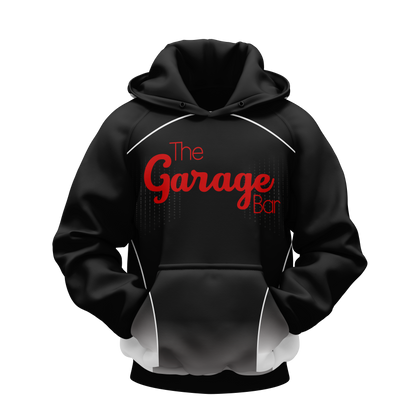 ALL NEW~GARAGE BAR "ICONIC" HOODIE! -RED