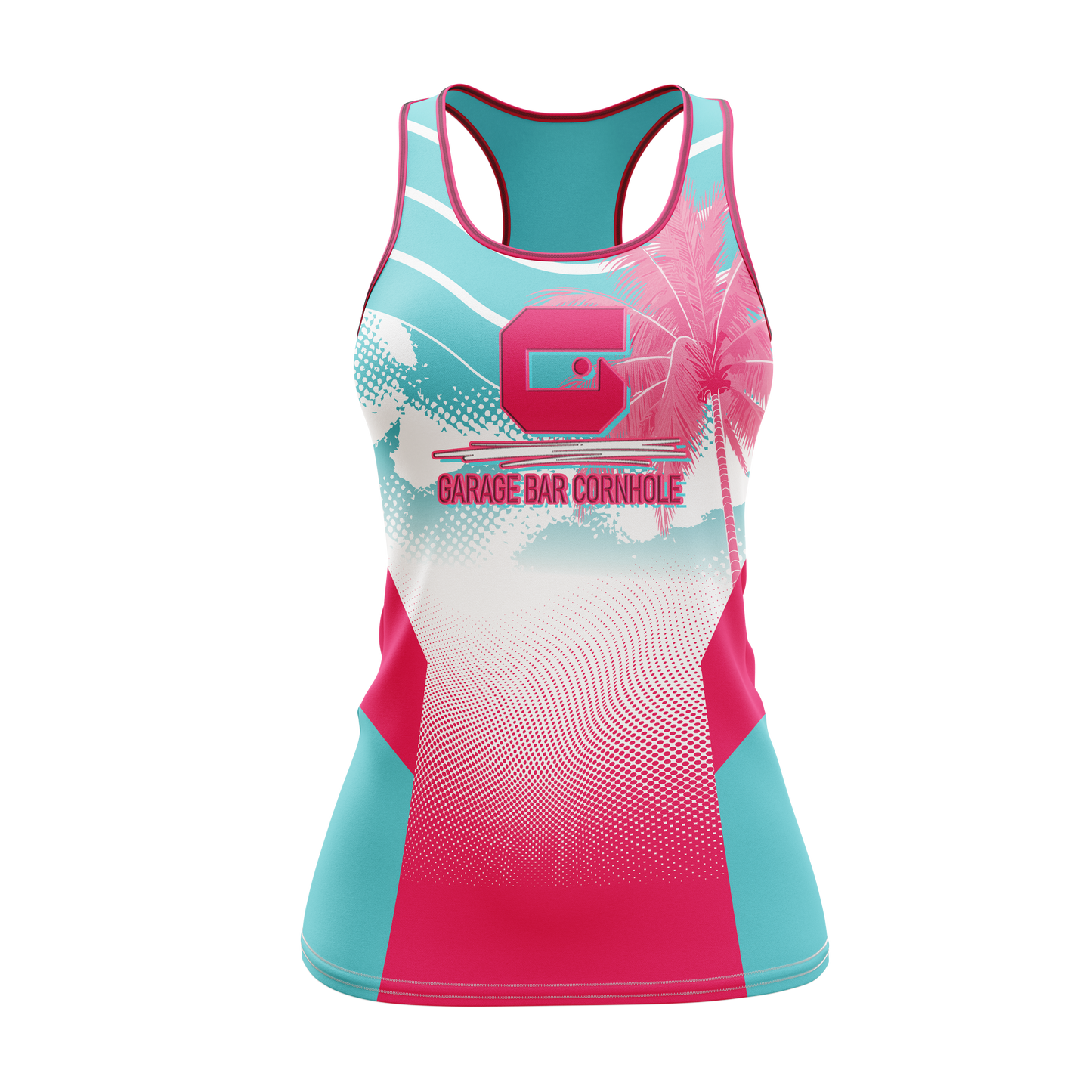 GARAGE BAR SUMMER '26- TANKTOP~ SPANDEX MESH MATERIAL