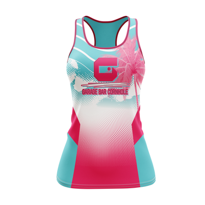 GARAGE BAR SUMMER '26- TANKTOP~ SPANDEX MESH MATERIAL