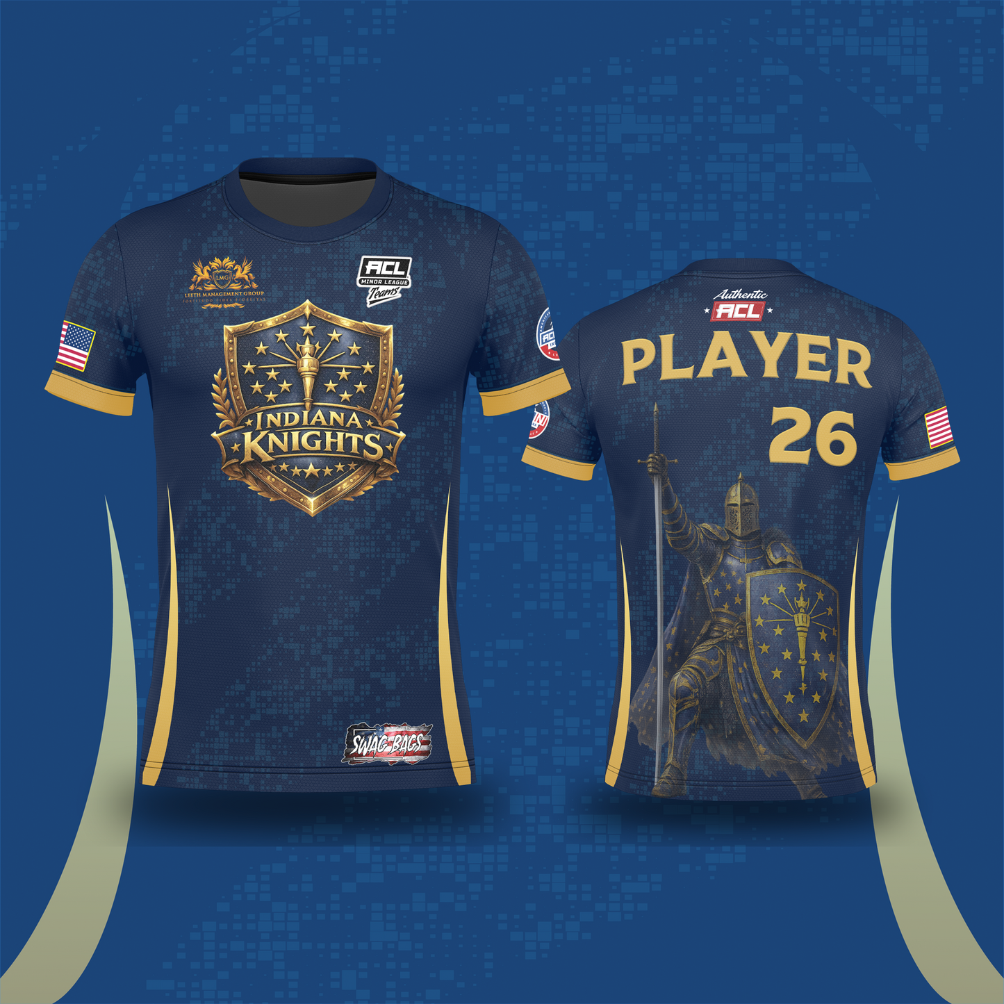 ACL Authentic  Minor League Teams- LMG -"Indiana Nights"-Jersey