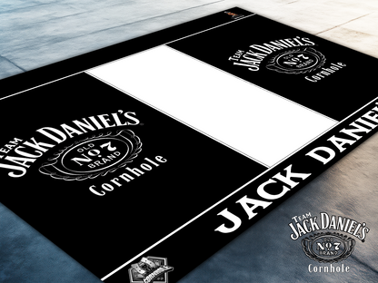 Officially Licensed "Team Jack Daniels Cornhole" Pitch Pads